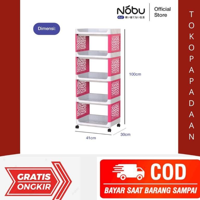 ( 5 susun ) rak yoyo  5 susun / Rak Nobu / Rak pelastik serbaguna / rak apartemen