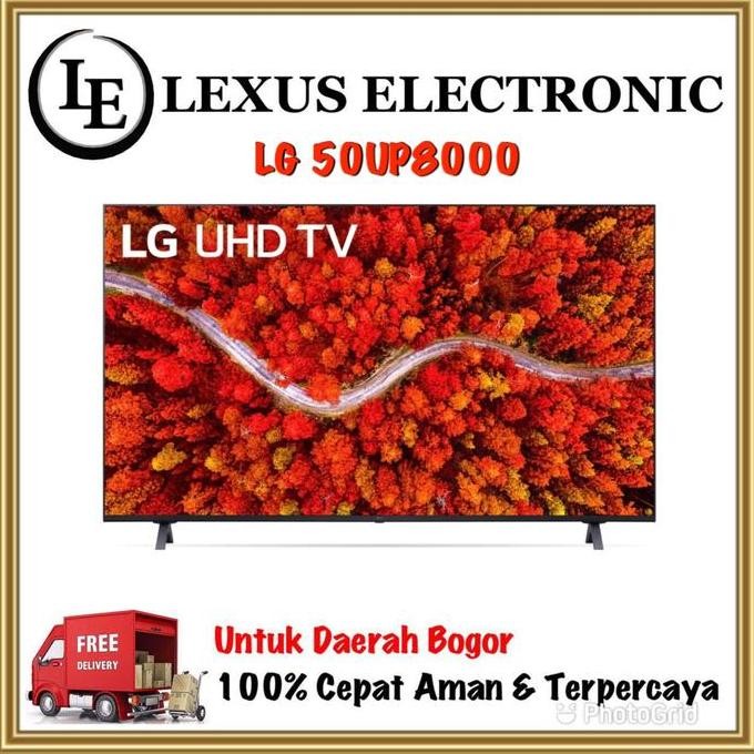 NEW LG LED SMART TV 4K 50 INCH | 50UP8000PTB | 50UP8000 | UP8000 | UHD 4K