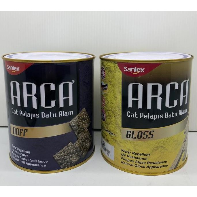 Cat Pelapis Batu Alam / Arca