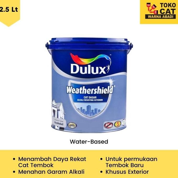 Cat Dasar Alkali Dulux Weathershield 2.5 Liter