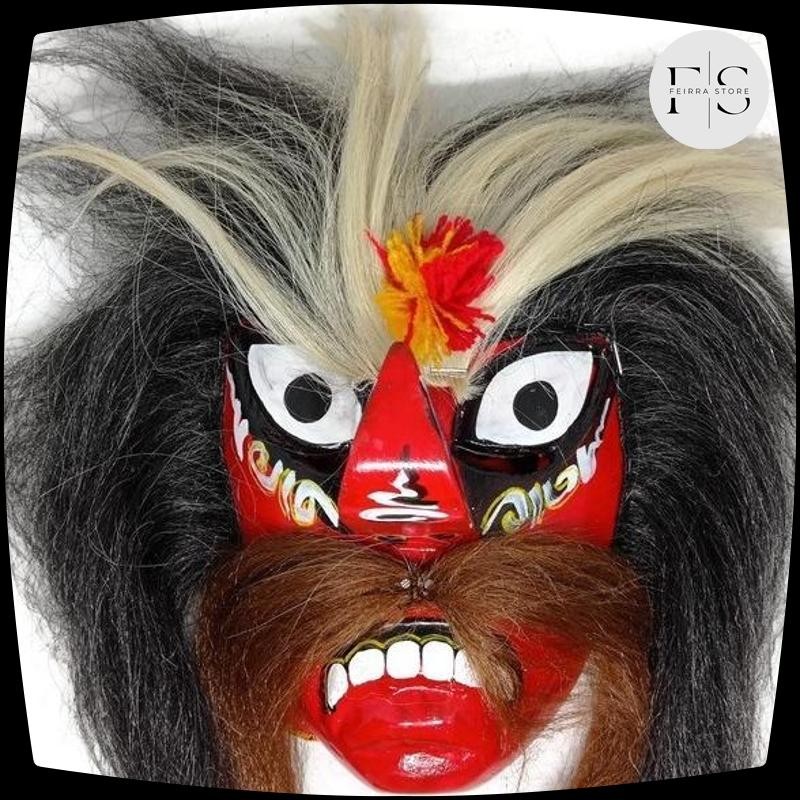 - Promo Baru ,,, - BUJANG GANONG/GANONGAN GRADE A / Ganongan Jambul / topeng ganong pakem/ganongan p