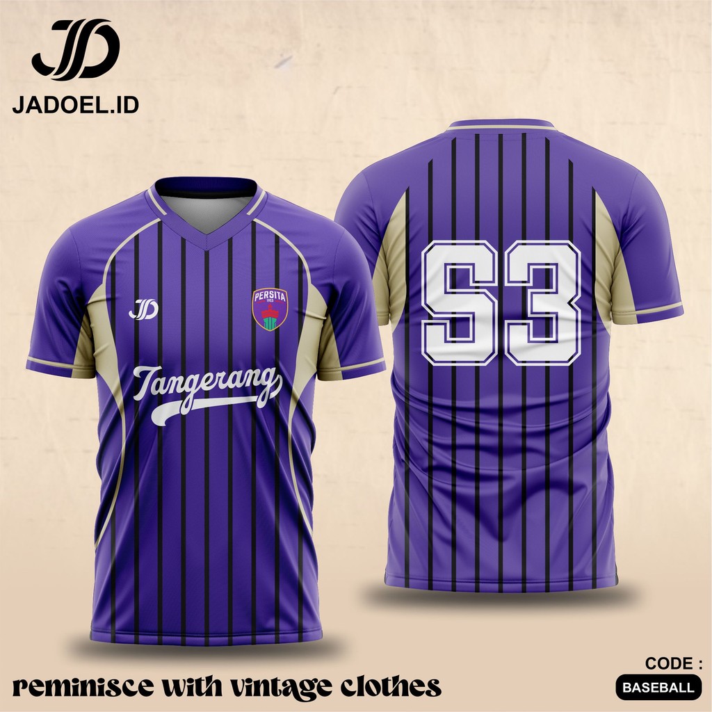 Jadoel_Jersey Persita Tanggerang vintage_ Jersey retro 2026 terbaru free Custom Nameset