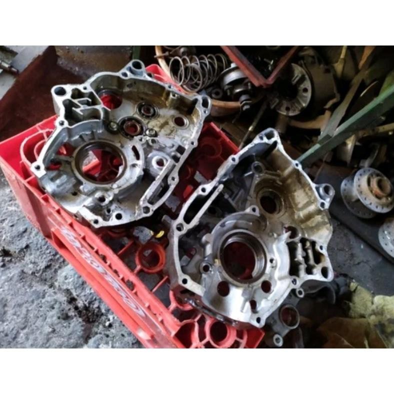 CRANKCASE KALTER MESIN KANAN KIRI HONDA REVO ABSOLUT BLADE 110 ORINAL LEPASAN MOTOR