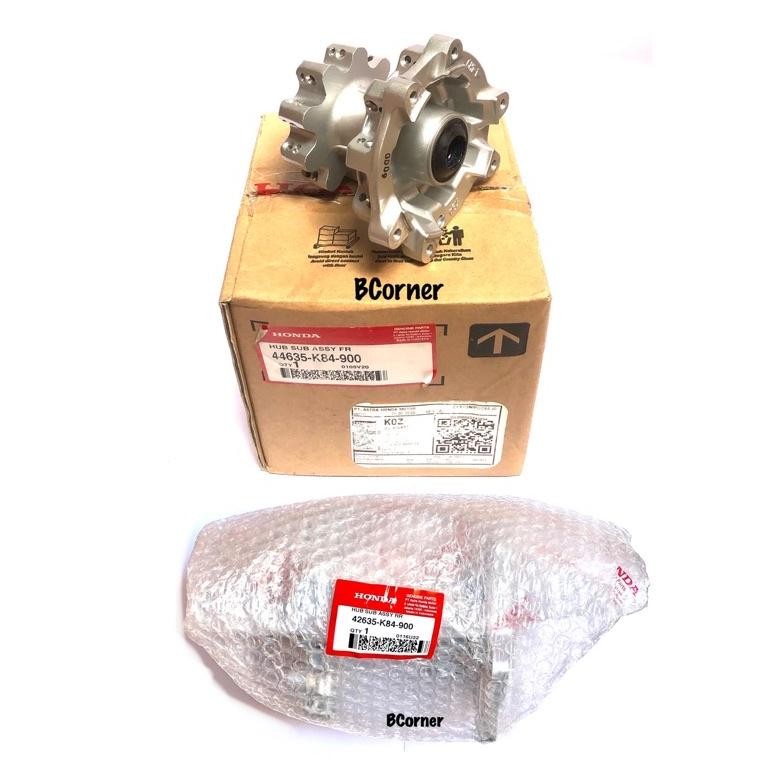 Tromol Depan Belakang Set Honda CRF 150 L Ori CRF150 Orinal AHM