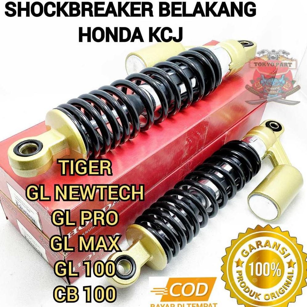 SHOCKBREAKER TABUNG BELAKANG HONDA KCJ KUALITAS ASLI ORINAL HONDA UNTUK MOTOR TER MEGA PRO LAMA GL P