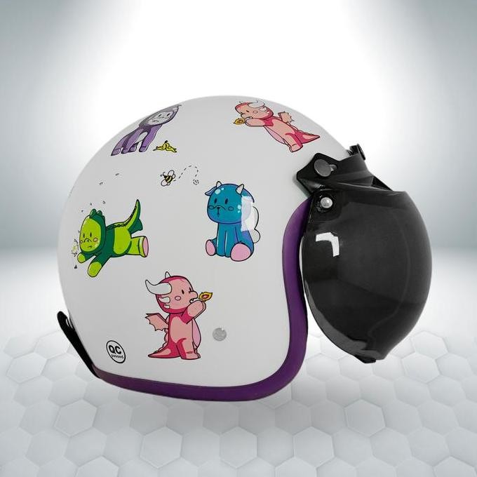 TERLARIS - Helm Anak - Helm Retro Bogo Marzano Kids Series #01