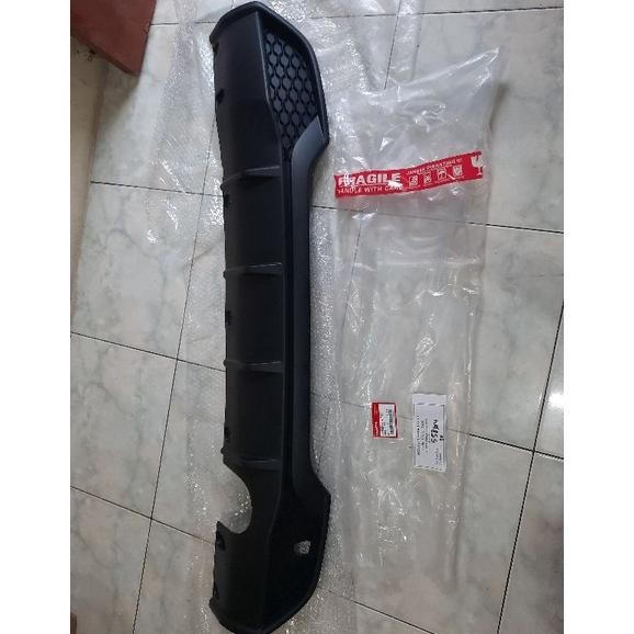 diffuser / spoiler bumper belakang brio rs 2019 2020 2 ori