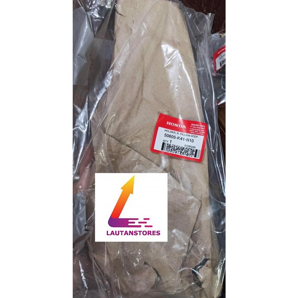 50605-K41-N10 Dudukan Foot Step Kanan New Supra X 125 Fi Cakram