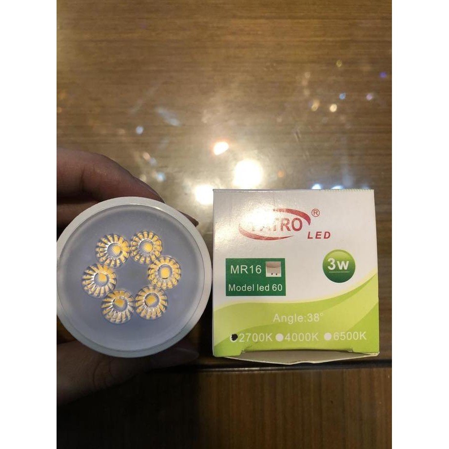 TERMURAH - Fatro LED MR16 3watt 2700k 220v