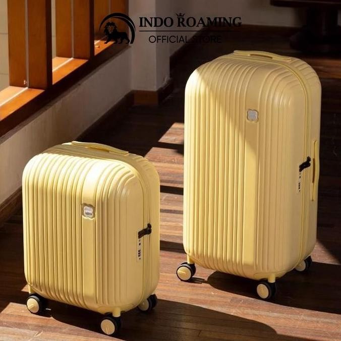 TERBARU - [NEW ARRIVAL] Indo Roaming x Letoo Koper Size Kabin & Bagasi 20-28 Inch LS032