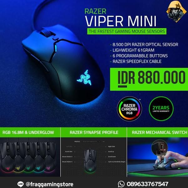 Razer Viper Mini Gaming Mouse