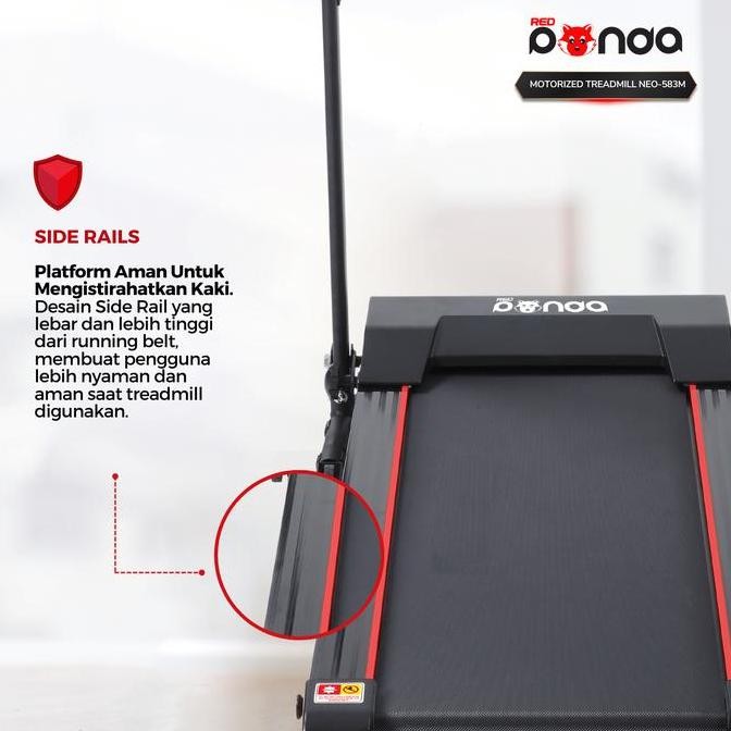 Motorized Treadmill Listrik Redpanda NEO-583 Massage Murah Multifungsi