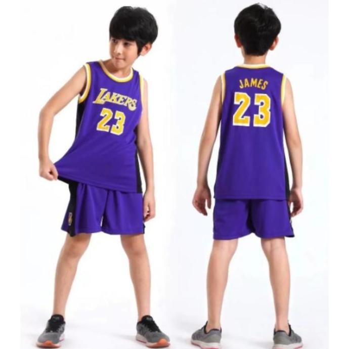 Setelan Jersey Baju Basket Anak Kids Jersey Basketball