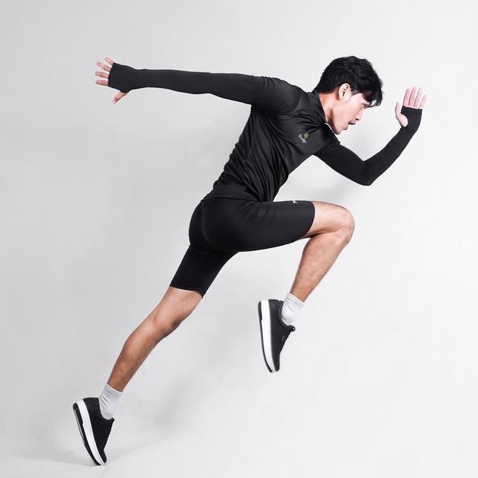 Set Pakaian Manset Olahraga Pria Baselayer Prodigo Sipora All Varian