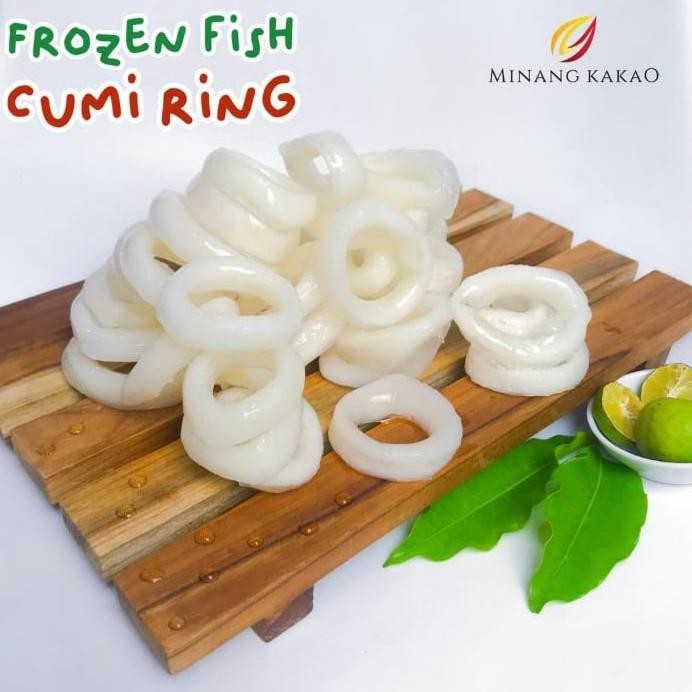Cumi Ring/Cumi-Cumi/Frozen Food Premium - 1Kg