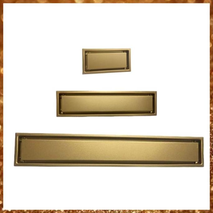 Smart Floor Drain Insert Tile Gold Saringan Kamar Mandi Isi Keramik SMR
