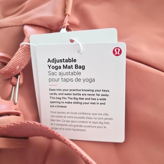 Lululemon Adjustable Yoga Mat Bag