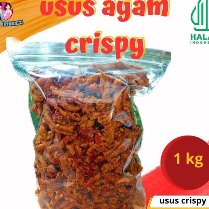 

Keripik Usus Ayam 1Kg Pedas Daun Jeruk 1Kg