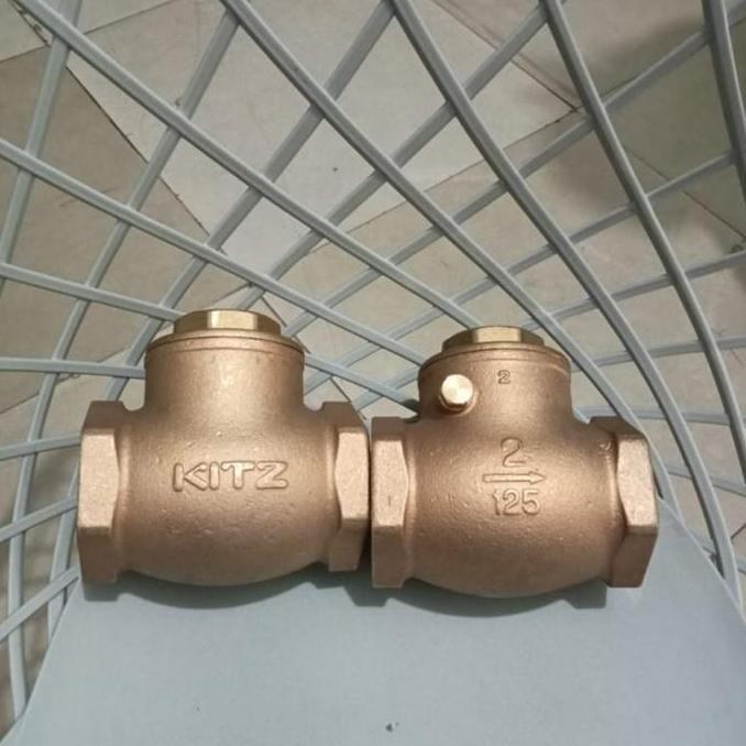 Check Valve Kitz 2" / Check Valve 2" Kitz Kuningan / Klep Tabok 2"Kitz Termurah