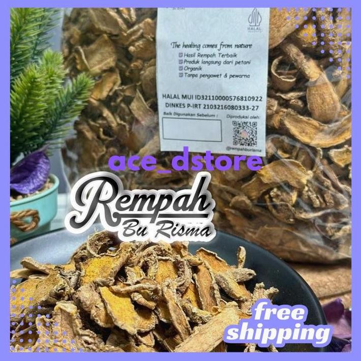 

KUNYIT KUNING KERING - KUNIR RAJANG KERING 100 GRAM BY ACE D'STORE