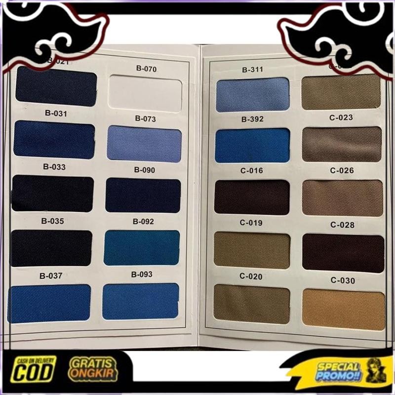 Siap Dikirim Nagata Drill Bahan Seragam Bahan Celana Kain Pdl Meteran Harga Per 0.5M