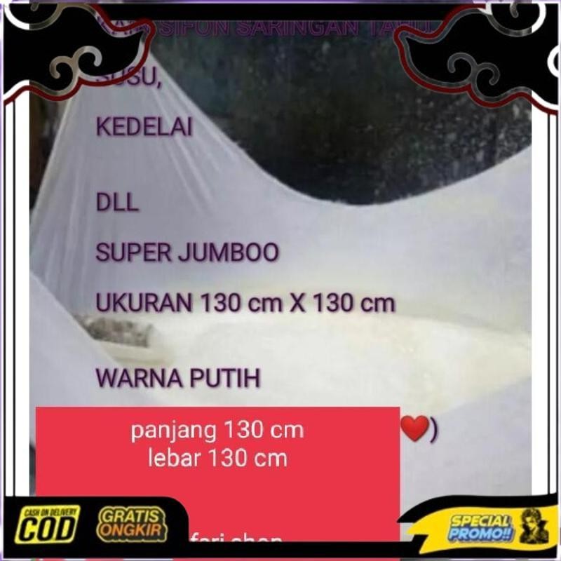 

Smile Today Kain Saringan Tahu 130X130#Saringan Kedele#Susu#Yogurt#Teh