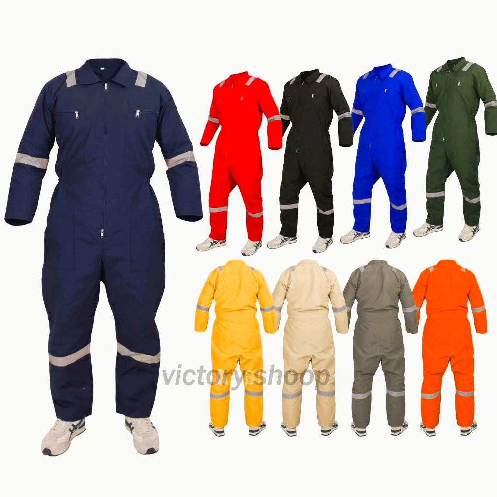 Wearpack Safety K3 baju bengkel wearpack bengkel baju safety baju kerja wearpack proyek