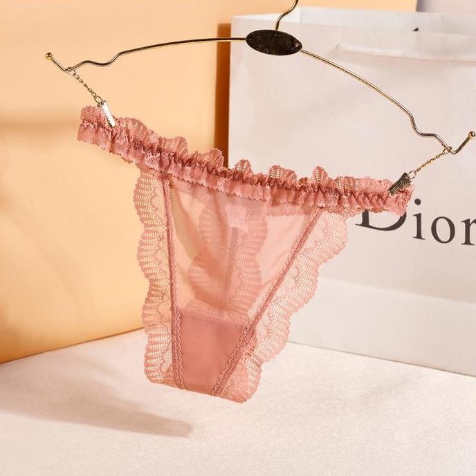 Celana Dalam Wanita Lace Cd transparan Sexy G String C225