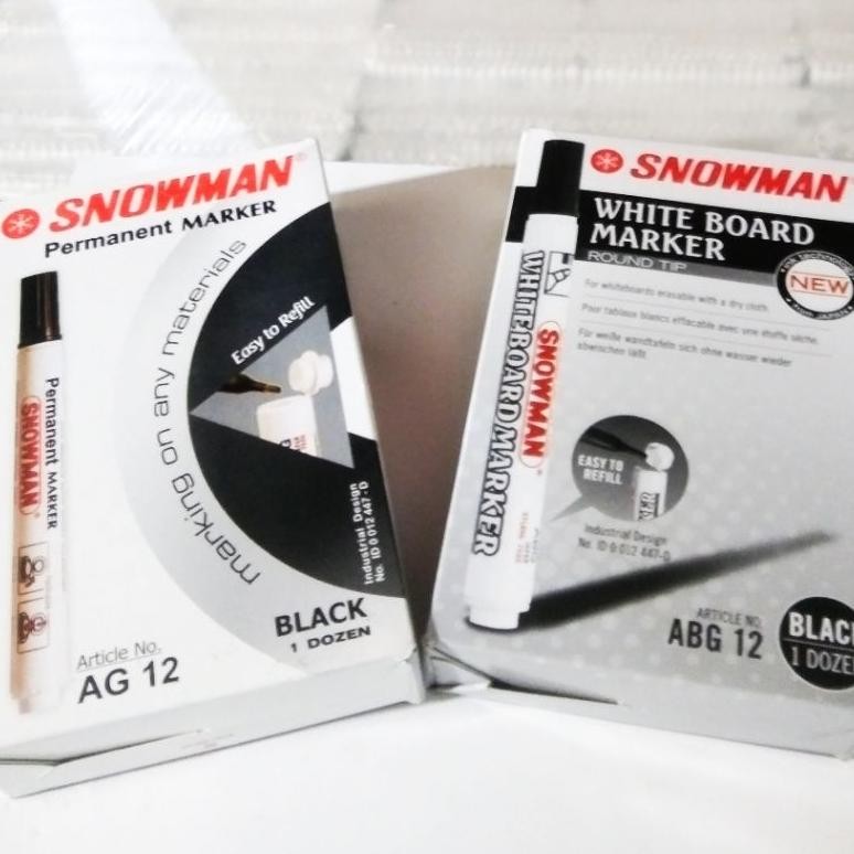 

Discount Spidol Hitam Snowman Pack Isi 12 Pcs Discount