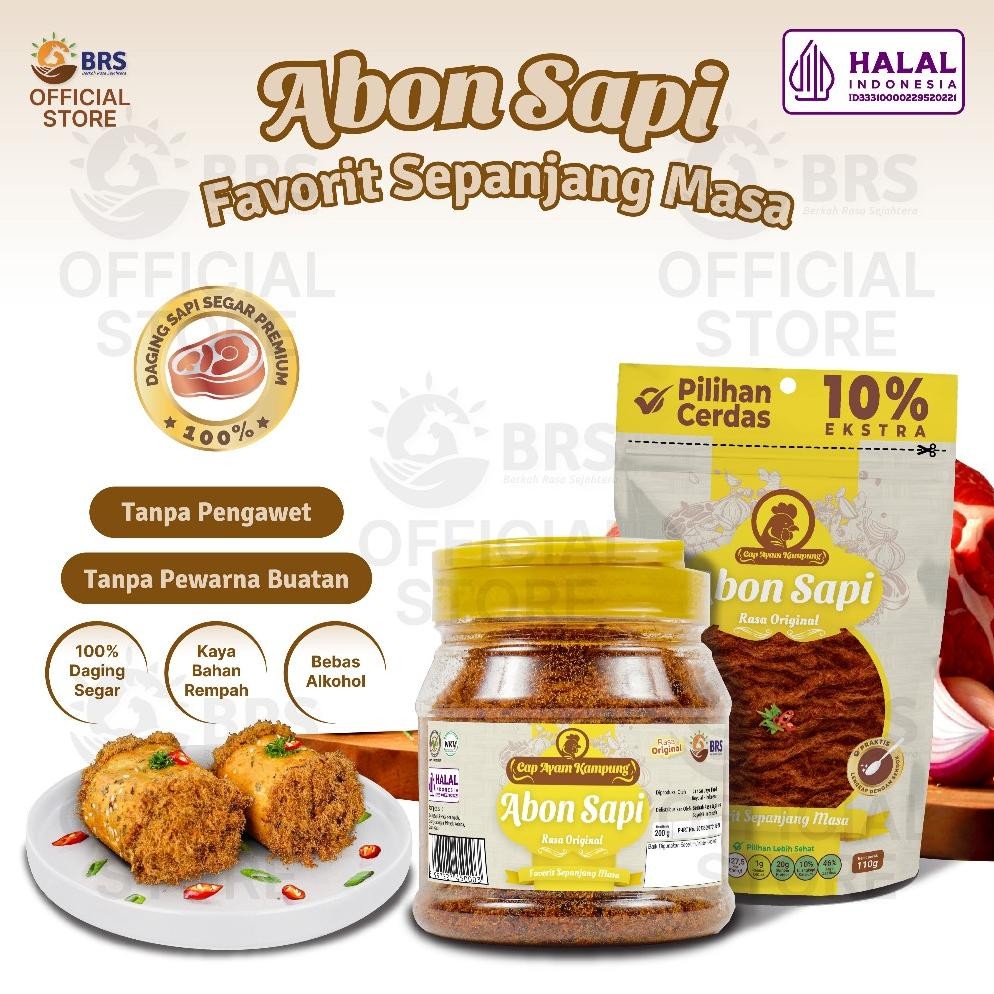 Paket Abon Sapi Premium cap Ayam Kampung