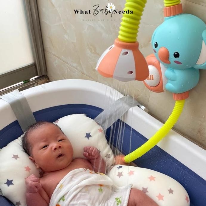 Mainan Mandi Anak Shower Mandi Anak Lucu Rainbow Bebek