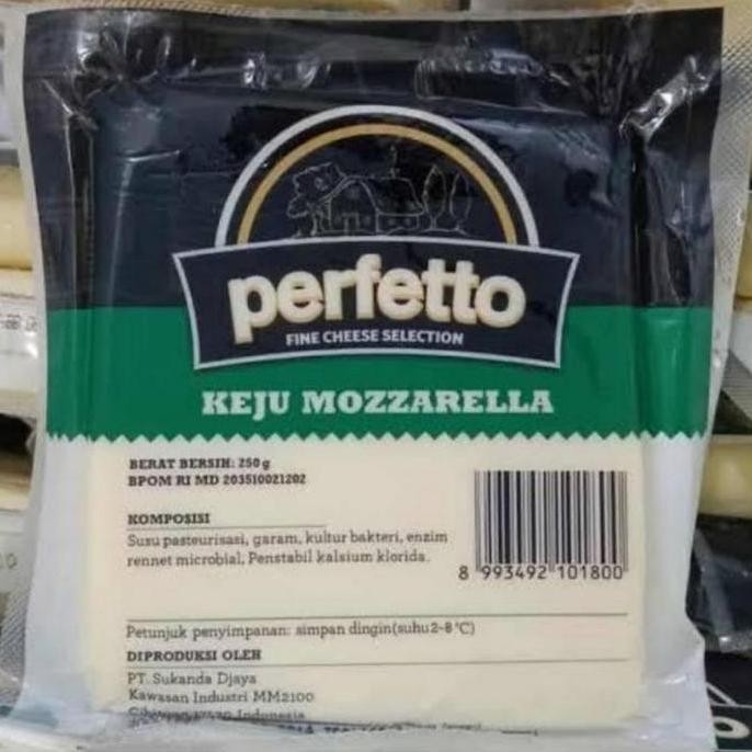 (Good) Perfetto Mozarella 250 gram / Keju Mozarella Perfetto