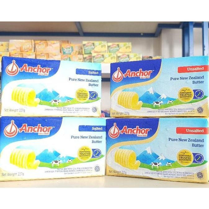 (Good) Anchor Salted Butter / Anchor Unsalted Butter 227Gr