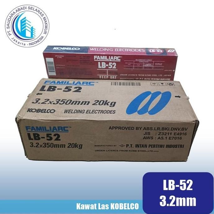 kawat las kobelco lb52 | lb-52 | familiarc
