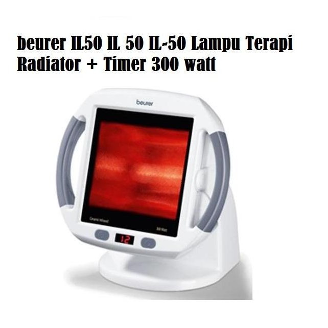 BEURER IL50 IL 50 IL-50 LAMPU TERAPI RADIATOR + TIMER 300 WATT ORIGINAL DAN TERPERCAYA