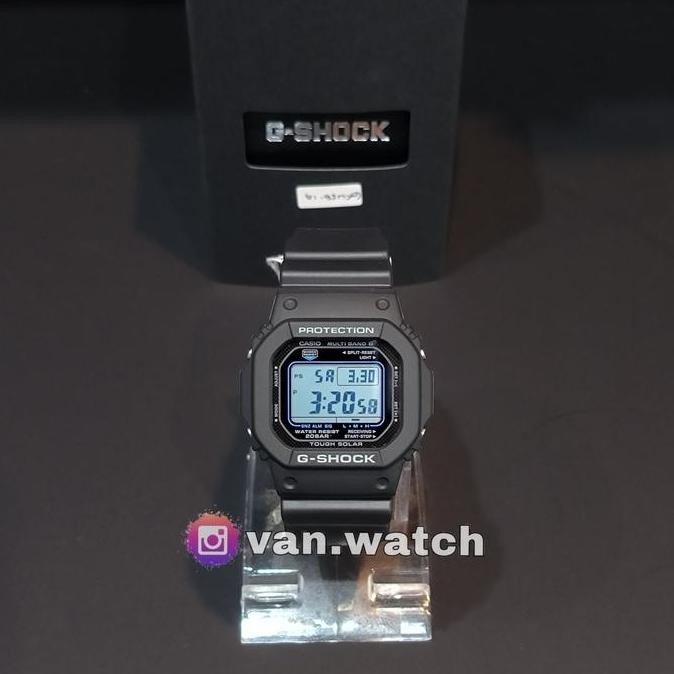 Ready  Casio Gshock GW M5610U-1CJF / GWM5610U-1C Multiband Toughsolar Ori