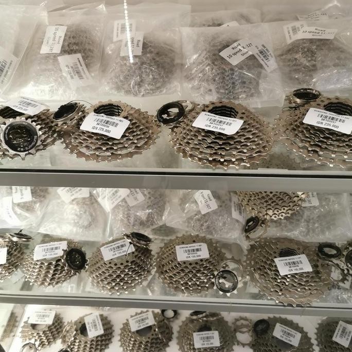 sprocket sunshine Taiwan 10speed 11 23t ke 11 50t murah