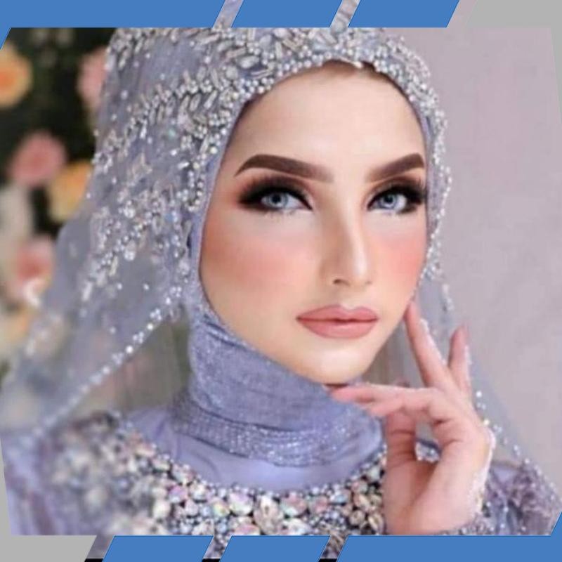 Bisa COD Slayer mutiara kipas Slayer pengantin muslim Slayer wedding Slayer pesta Slayer akad Slayer