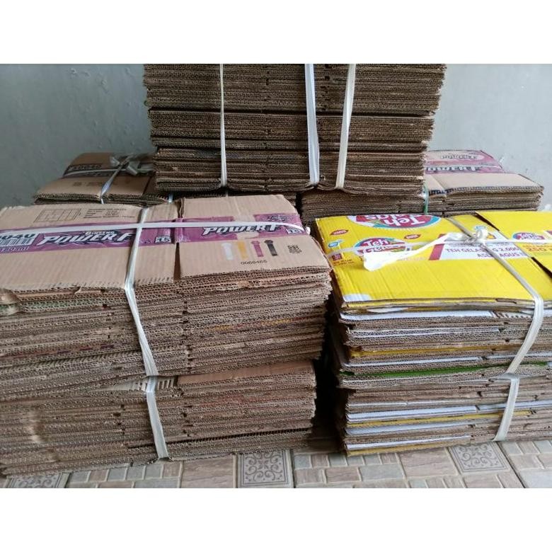 Dus Bekas Kardus Untuk Packing 5 Kg Rapi Bekas Mie Instant Kopi Minuman Aqua Dll