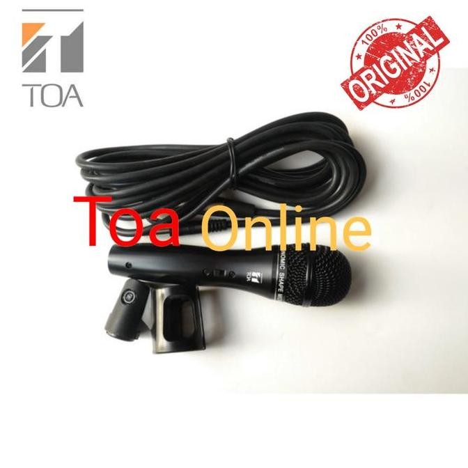 Mic Kabel Toa Zm-270 Microphone Toa Original