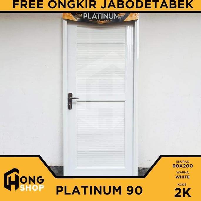 Pintu PVC Tebal PLATINUM Special Edition 90x200 GOL