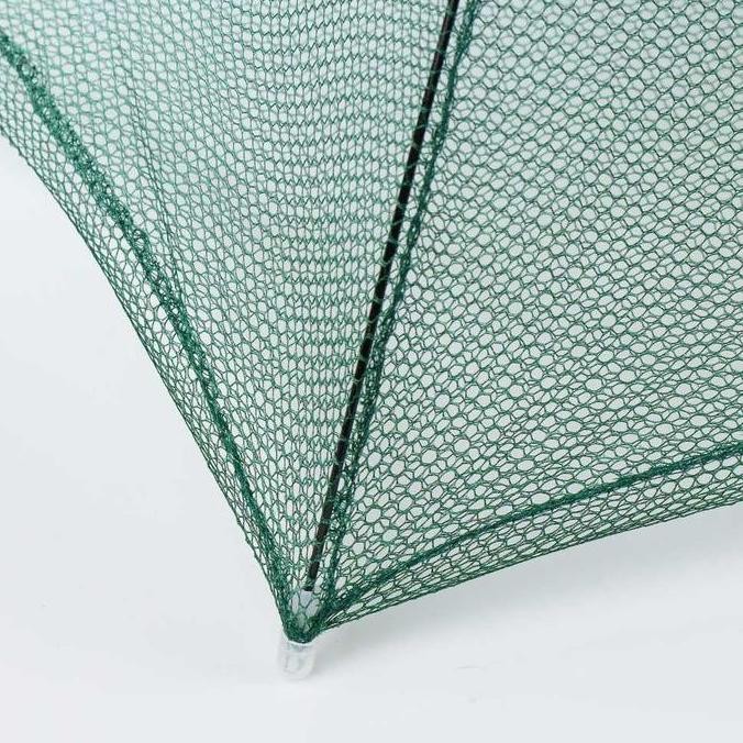 Bubu Ikan Model Payung Lipat Alat Pancing Jaring Perangkap Udang Hexagonal Nilon 4/6/8/10/12/16/20 H