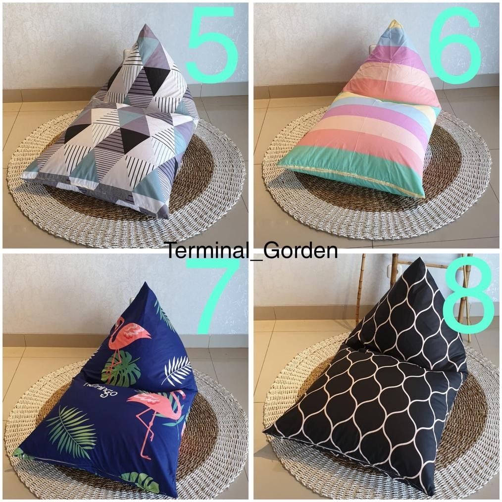 Bean bag  jumbo Bean bag Shofa lantai kursi santai kursi lantai / siap pakai