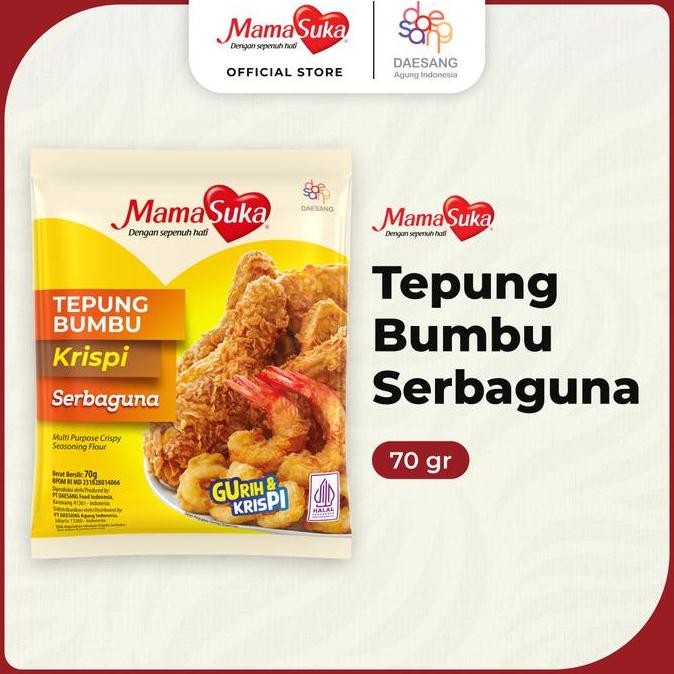 

Grosir Mamasuka - Tepung Bumbu Serbaguna 70 Gr (Sample Tidak Dijual Satuan)