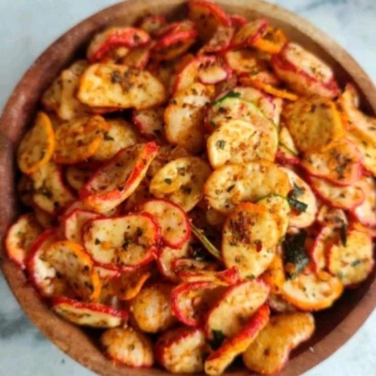 

1Kg Krupuk Seblak Bantet Kering Kripik Seblak Pedas Mantap Bumbu Kencur