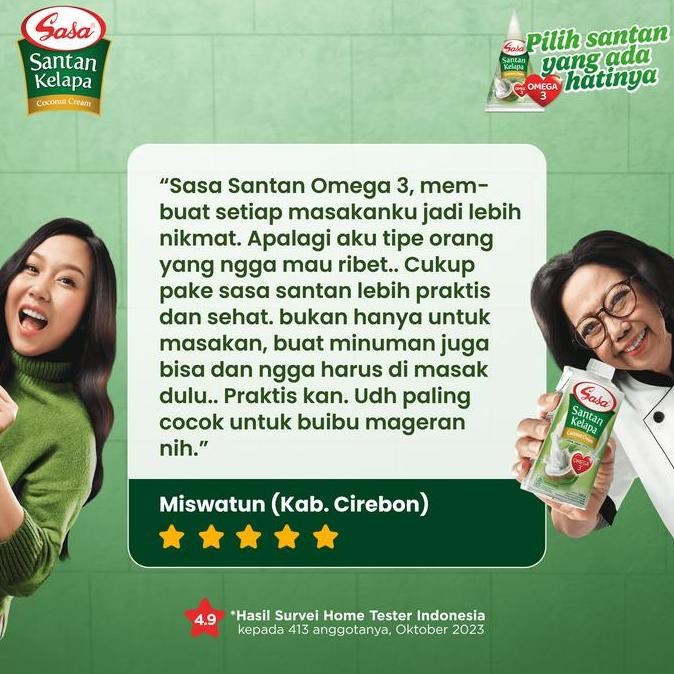 

Promo Sasa Santan Cair 200Ml - 24Pcs (1 Karton)