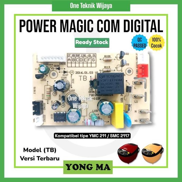 Modul Pcb Magic Com Rice Cooker Yong Ma Ymc211 Atau Smc2117