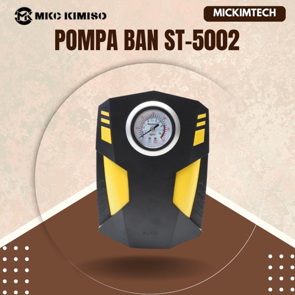 Pompa Ban Elektrik Serbaguna Air Compressor Inflator ST 5002