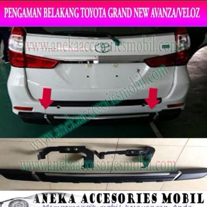 Pengaman/Tanduk/Injakan/Foot Step Belakang Grand New Avanza/Veloz
