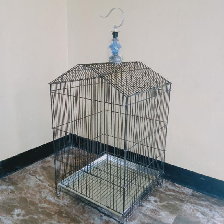 kandang burung besi lipat